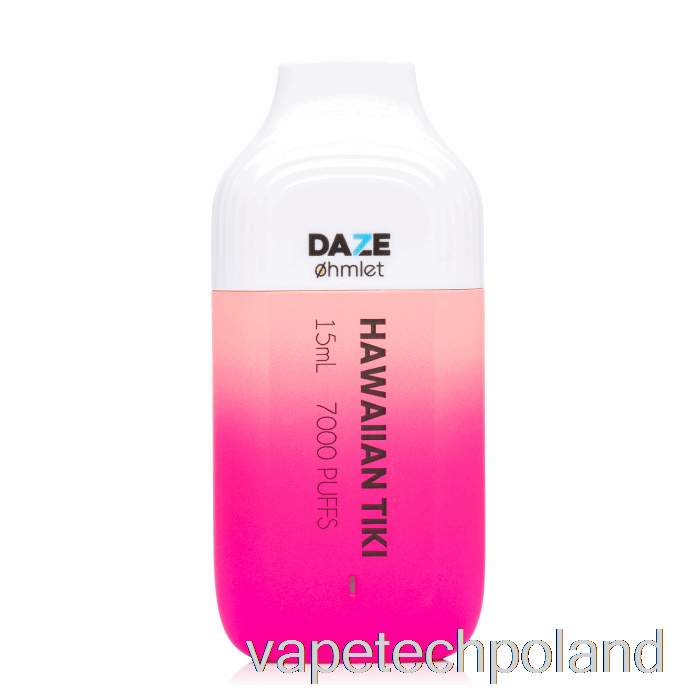 Vape Pod 7 Daze Ohmlet 7000 0% Zero Nikotyny Jednorazowe Hawajskie Tiki